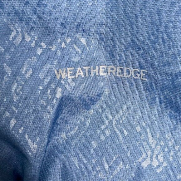 Eddie Bauer Packable Rainfoil Jacket With Zip Away Hood - Blue - M - Picture 11 of 13